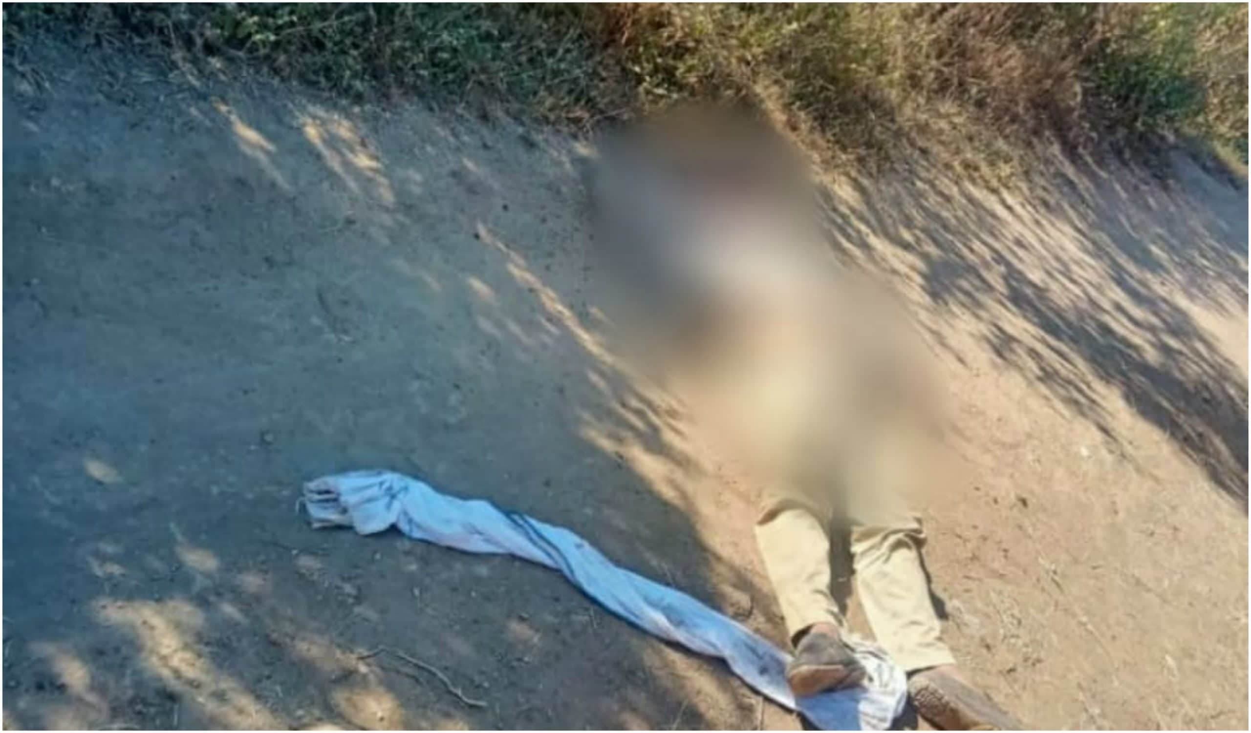 खेत में पानी देने गए किसान का शव मिलने से फैली सनसनी ,परिजनों ने लगाया हत्या का आरोप 