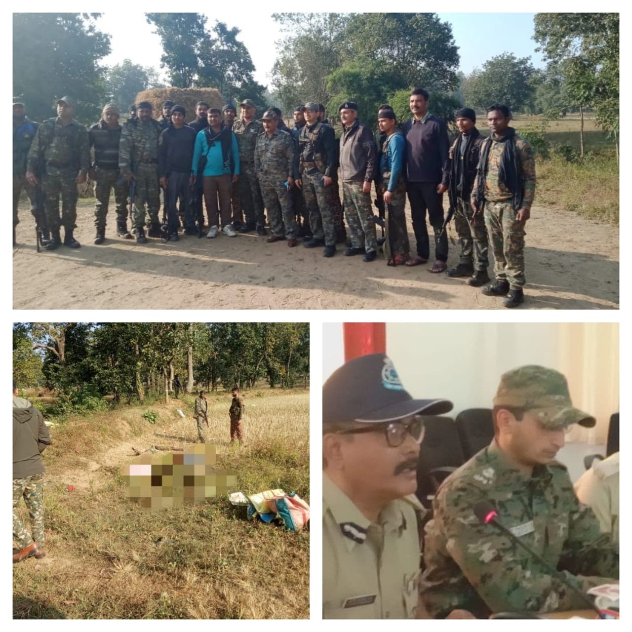 पुलिस-नक्सली मुठभेड़ में 8 लाख की इनामी महिला नक्सली ढेर, एक अन्य के आहत होने की खबर