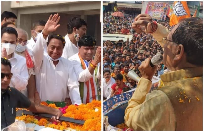 थम गया उप-चुनाव का प्रचार, दिन भर चला राजनेताओं का रोड शो