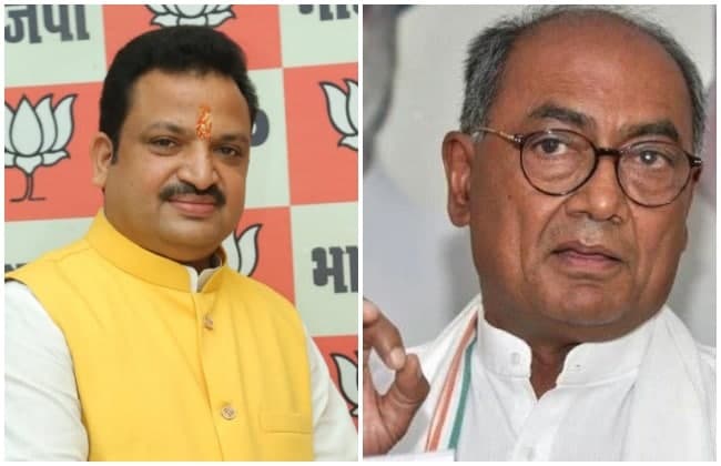 दिग्विजय को EVM पर शक! बीजेपी नेता का तंज- ‘सीधे-सीधे क्यों नहीं कहते अंगूर खट्ठे हैं’