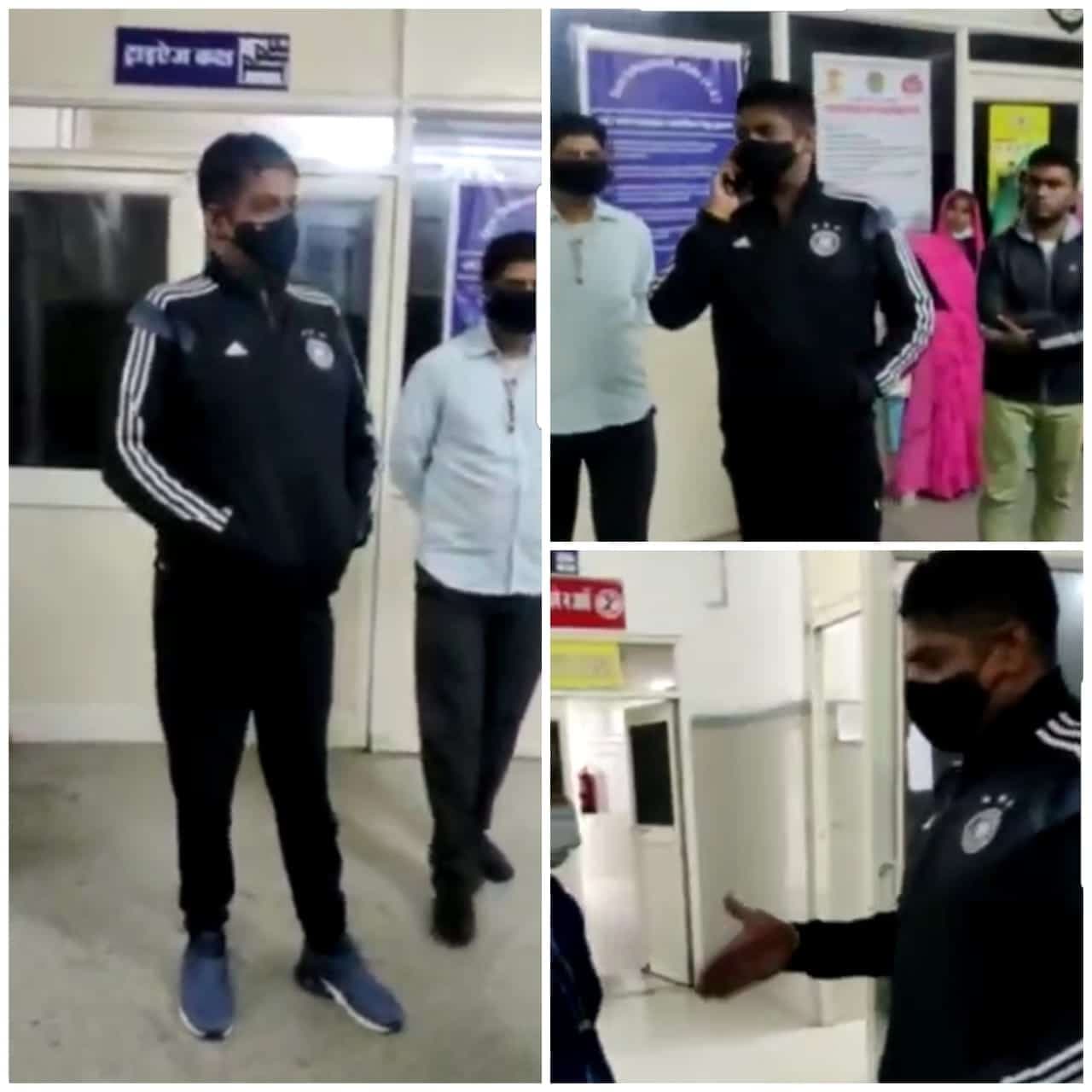 देर रात अस्पताल पहुंचे विधायक, अव्यवस्थाओं से नाराज होकर सीएमएचओ को फोन लगाया