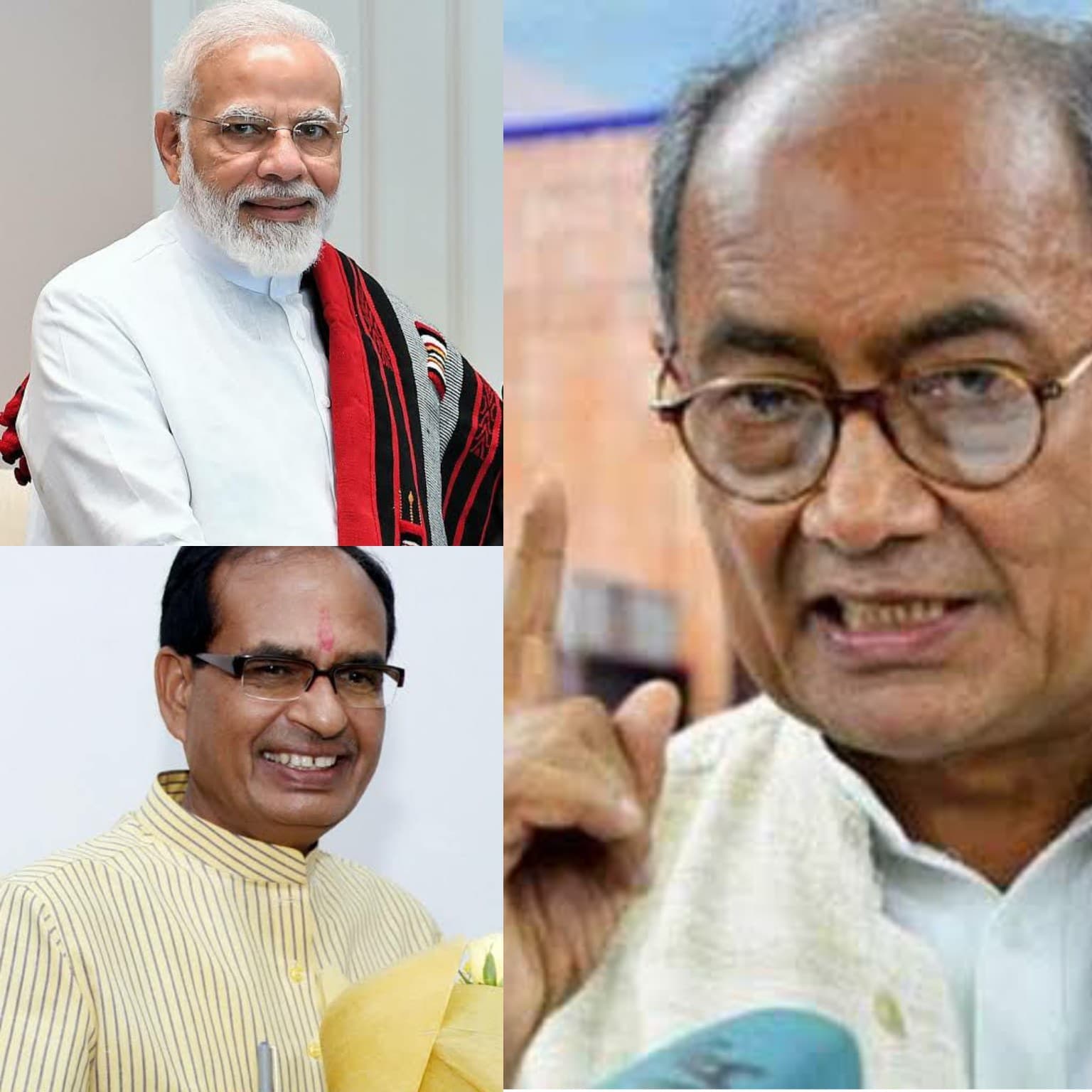 दिग्विजय ने पीएम मोदी और सीएम शिवराज को बताया झूठा, कमलनाथ सरकार गिराए जाने पर मांगा जवाब