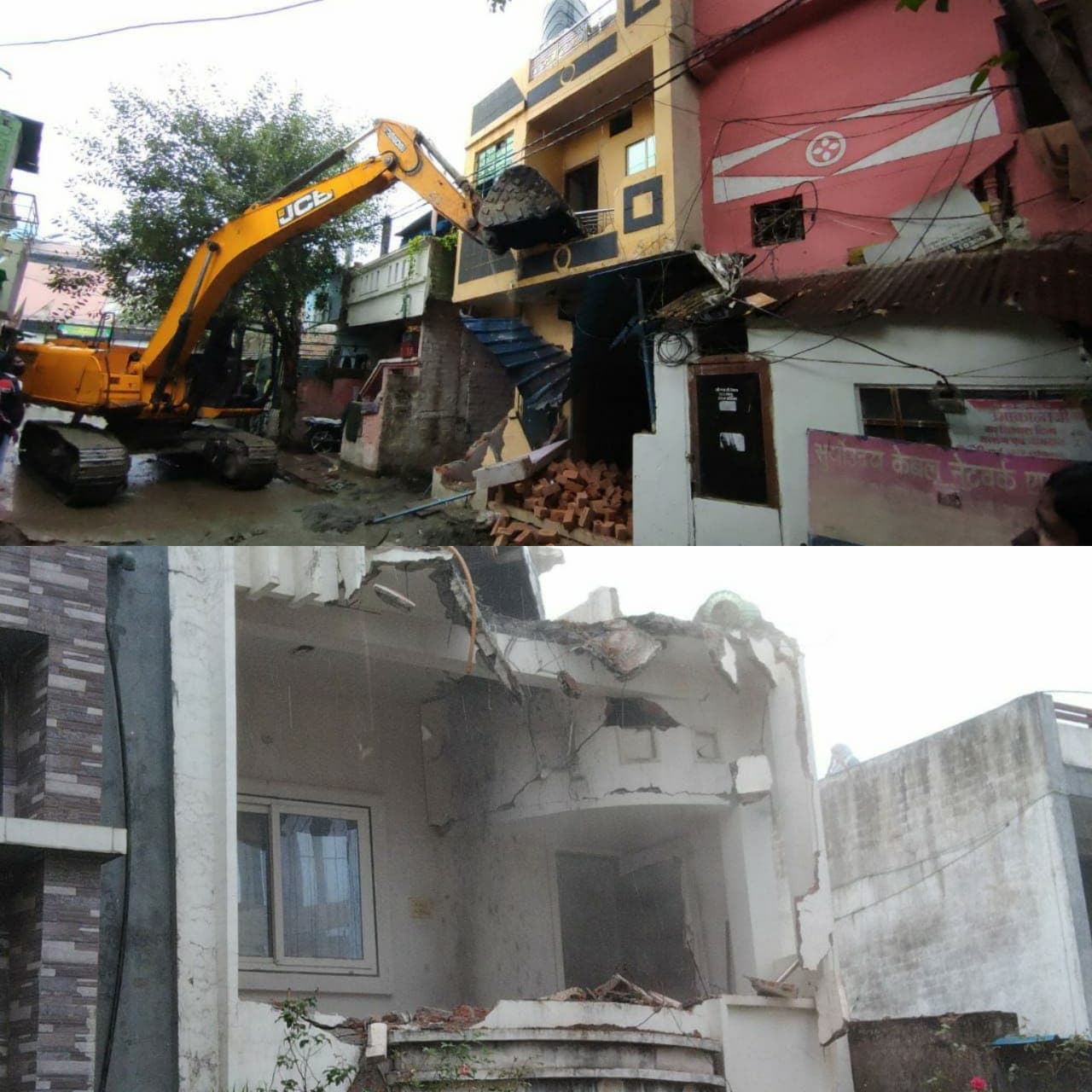 CM  के निर्देश के चंद घण्टे बाद ड्रग माफिया पर ताबड़तोड़ कार्रवाई, अवैध निर्माण ध्वस्त   
