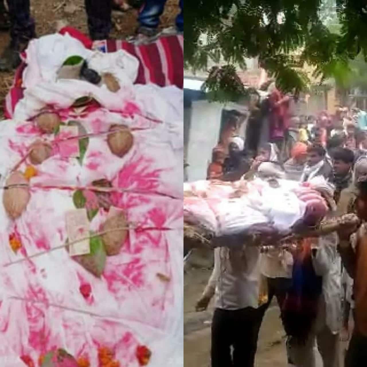 Rajgarh : बंदर की मौत पर रोया पूरा गांव, डीजे पर रामधुन के साथ निकली अंतिम यात्रा