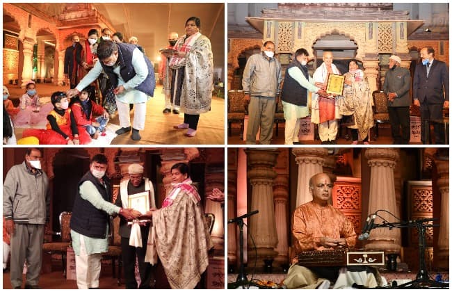 प्रख्यात संतूर वादक पं. सतीश व्यास “राष्ट्रीय तानसेन सम्मान” से अलंकृत, पांच दिवसीय समारोह शुरू