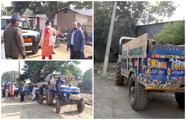 एक्शन में राजगढ़ प्रशासन, अवैध रेत परिवहन पर बड़ी कार्रवाई, 10 ट्रैक्टर ट्रॉली जब्त