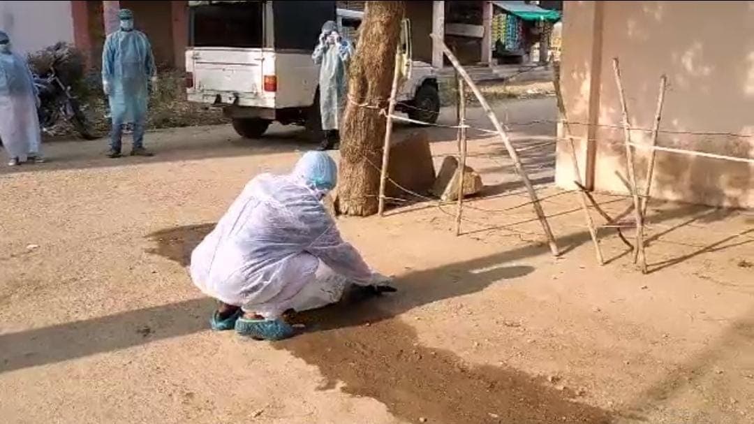 दतिया में कौवे की मौत, पशु चिकित्सा विभाग के दल ने शव जब्त किया