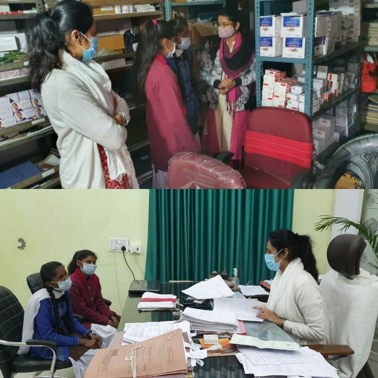 छतरपुर : दो होनहार छात्राओं ने दिन भर एसडीएम के साथ देखी प्रशासनिक गतिविधियां