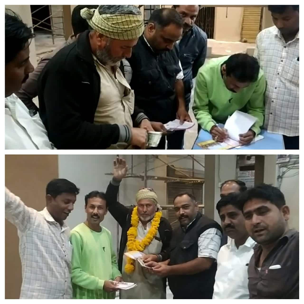 राम मंदिर के लिए ट्रक ड्राइवर की आस्था और जुनून, ट्रक खड़ा कर ऑटो से पहुंचे चंदा देने