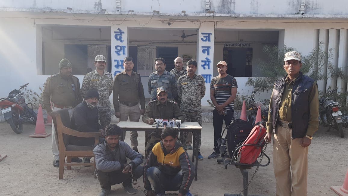 नाबालिग का अपरहरण करने वाले दो आरोपी ग्वालियर से गिरफ्तार, सेवड़ा पुलिस की कार्यवाही