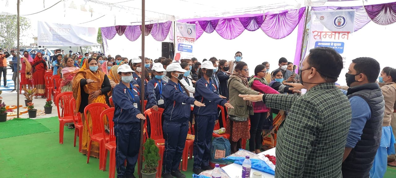 महिलाओं को सम्मान और सुरक्षा दिलाने के लिए प्रतिबद्ध, जिला स्तरीय कार्यक्रम आयोजित