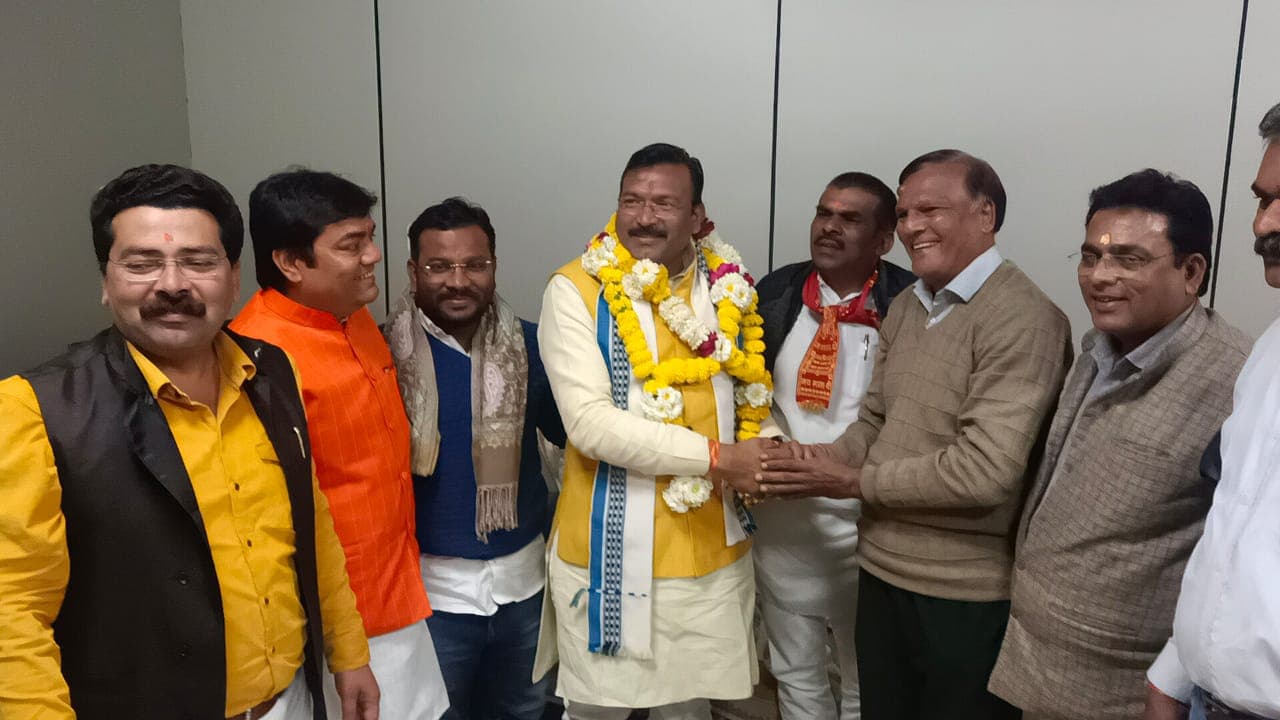 खरगोन सांसद गजेन्द्र पटेल के प्रदेश उपाध्यक्ष बनने पर खंडवा में जोरदार स्वागत
