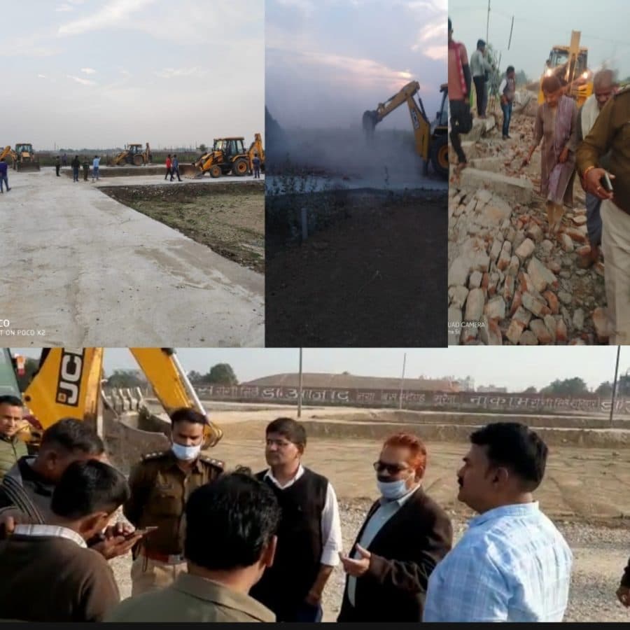 Morena News : बिना अनुमति के बनी करोडों की अवैध कॉलोनियों, प्रशासन ने कराया मुक्त
