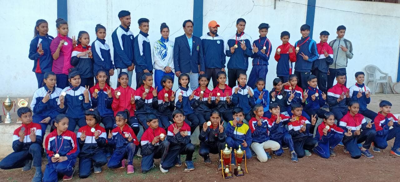 राज्य स्तरीय वुशु प्रतियोगिता में अशोकनगर बना चैंपियन, 73 पदक के साथ पहला स्थान पाया