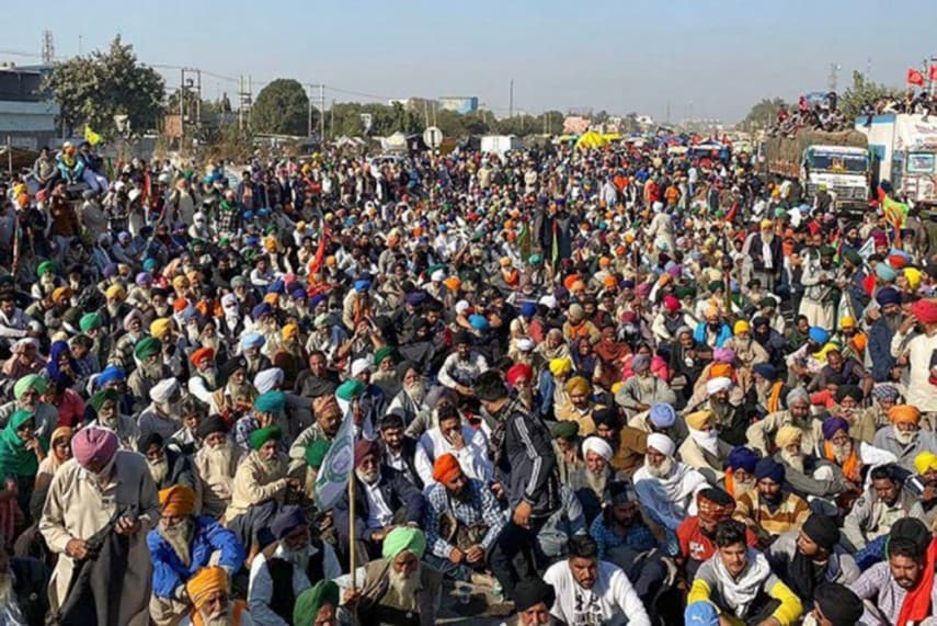 भारतीय किसान संघ ने वापस लिया अपना समर्थन, 6 फरवरी के चक्का जाम कार्यक्रम में संघ नहीं होगा शामिल