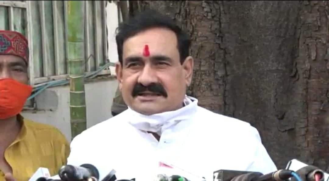 नरोत्तम मिश्रा का बड़ा बयान “दिग्विजय सिंह के मन में गोडसे और मुंह में गांधी रहते हैं”