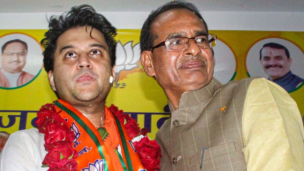Scindia आज भोपाल में, शिवराज के साथ करेंगे लंच