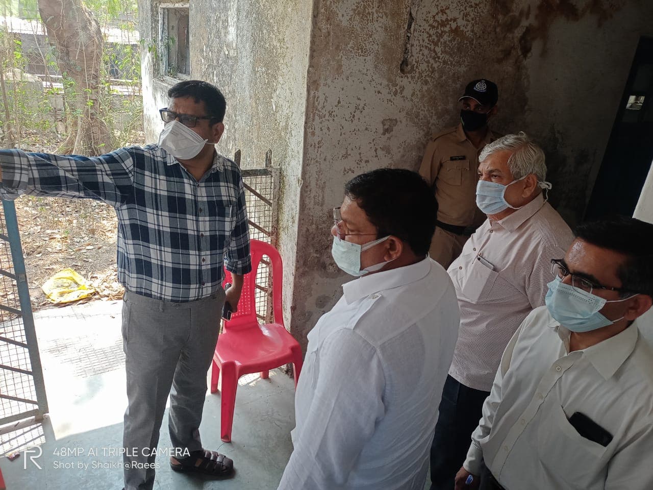 Corona: कलेक्टर ने किया निरक्षण, सख्ती के निर्देश, लोगों को क्वारंटाइन करने की तैयारी