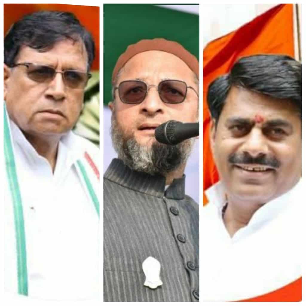 MP में ओवैसी की एंट्री पर कांग्रेस-बीजेपी ने साधा निशाना, कही यह बात