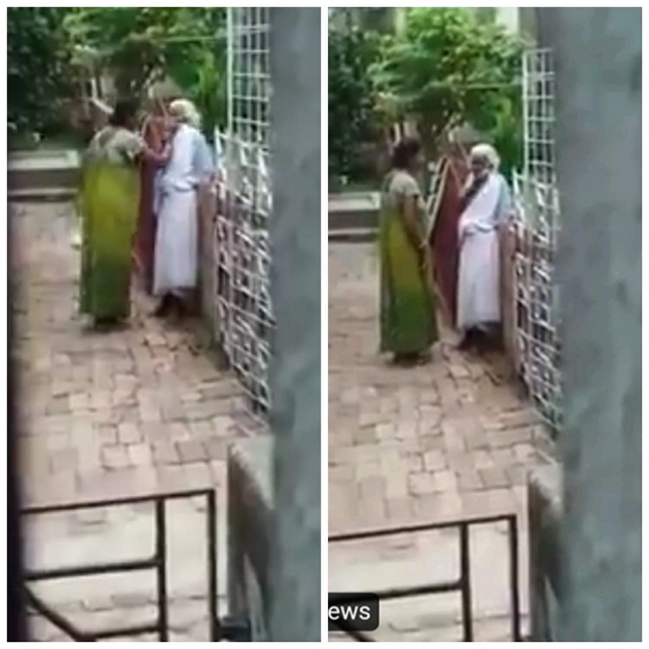 बहू ने बूढ़ी सास को निर्ममता से पीटा, देखिये दिल दहलाने वाला Video