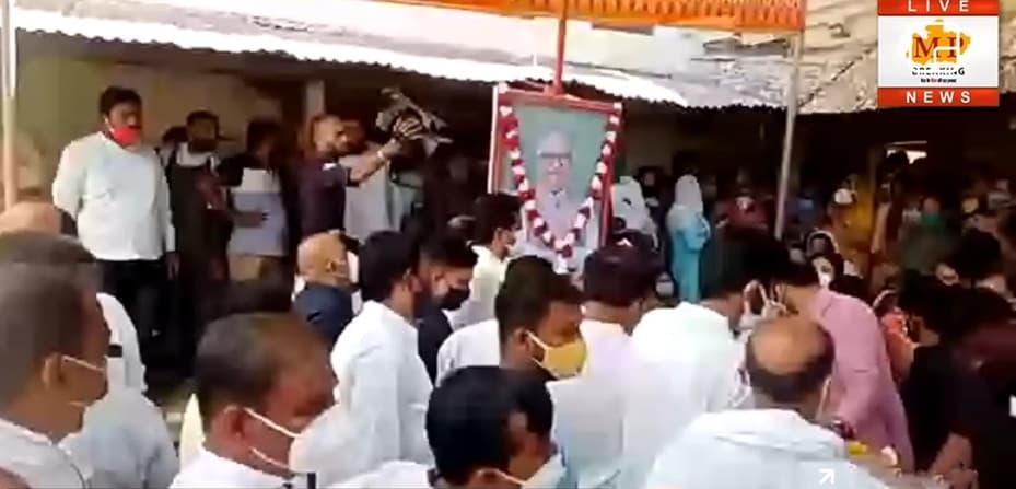 अंतिम यात्रा पर निकले नंदकुमार चौहान, सीएम शिवराज सिंधिया सहित कई बड़े नेताओं ने दी श्रद्धांजलि
