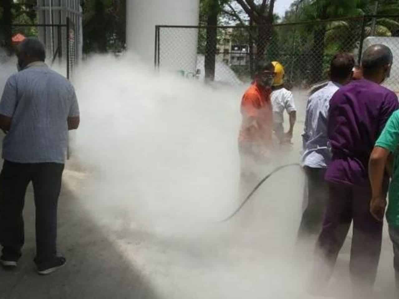 सरकारी अस्पताल में ऑक्सीजन टैंक लीक होने से 22 की मौत, मचा हड़कंप