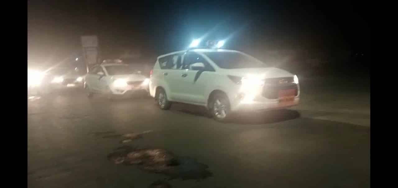 लॉकडाउन शुरू होते ही बुरहानपुर में कलेक्टर का दौरा, व्यवस्थाओं का लिया जायजा