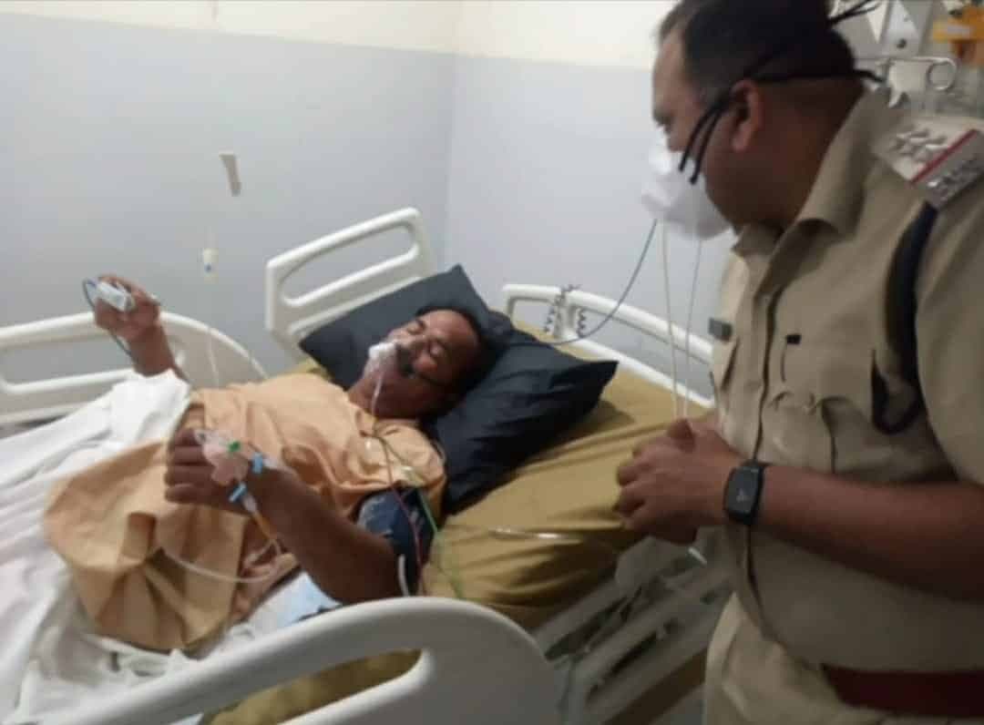 प्लॉट के विवाद पर बिल्डर को घर के नीचे बुलाकर मारी गोली, हालत गंभीर, आरोपी फरार