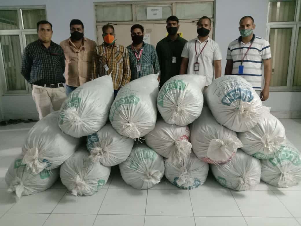 दिल्ली जा रहा डेढ़ करोड़ रुपये का गांजा ग्वालियर पुलिस ने पकड़ा, एक गिरफ्तार