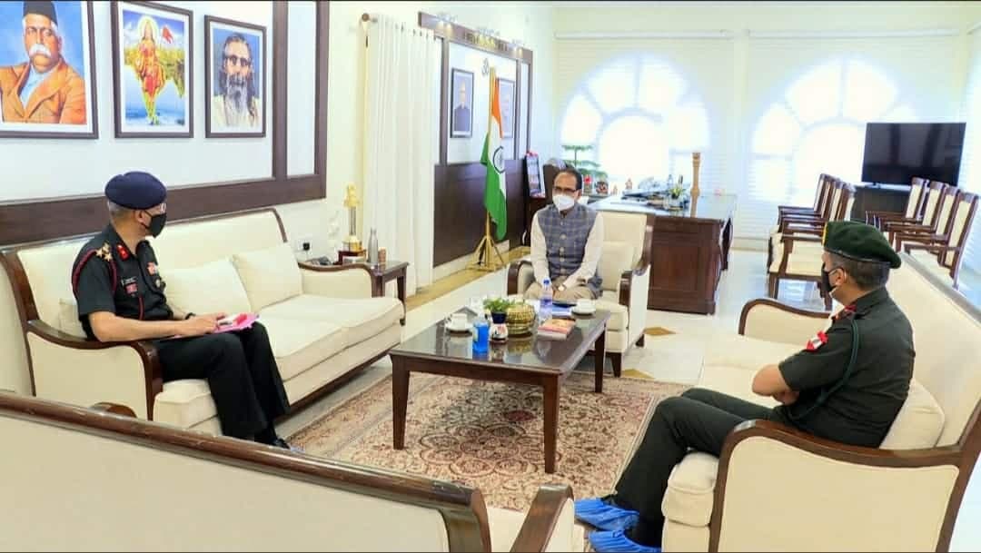 कोरोना संक्रमण में मदद करने आगे आई भारतीय सेना,  बनेगी मध्यप्रदेश सरकार की हमकदम