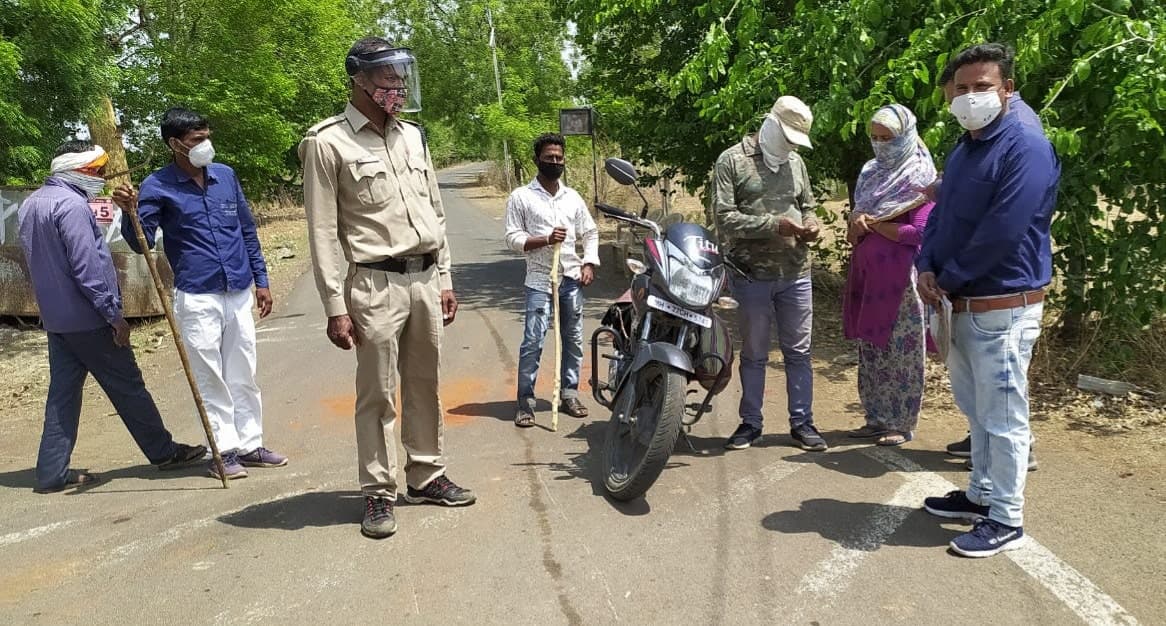 बुरहानपुर : महाराष्ट्र बॉर्डर पर सख्ती बरकरार, चोरी-छिपे जिले में घुसने पर सीधे एफआईआर