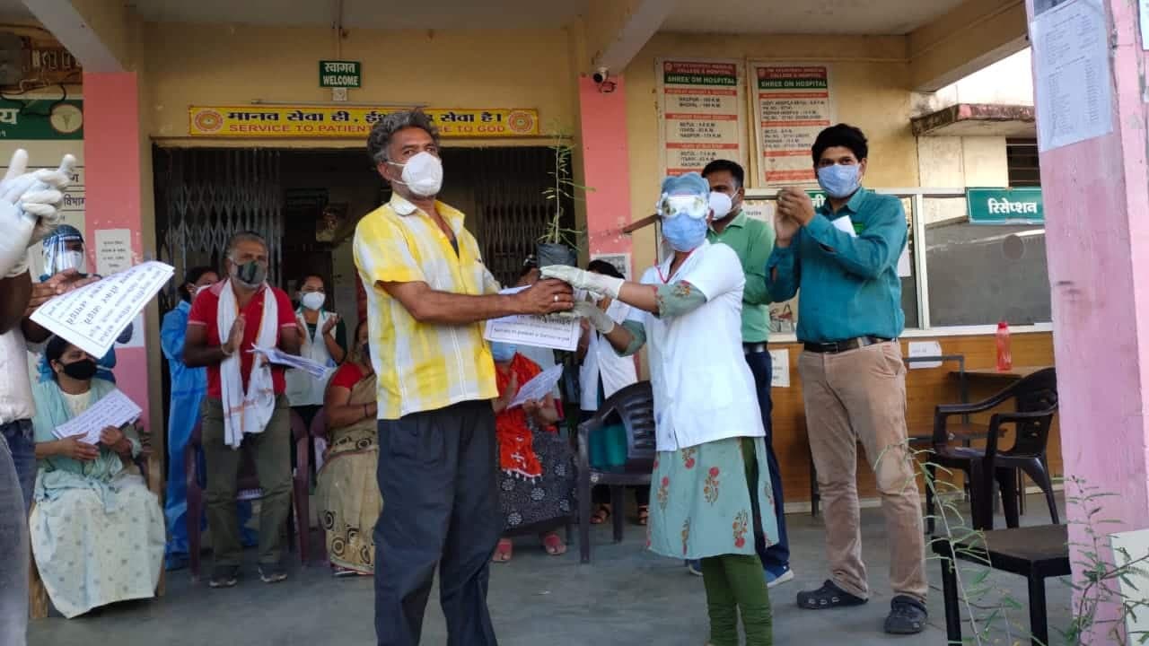 बैतूल-  कोरोना से ठीक हुए मरीजों के लिये इस चिकित्सालय की सराहनीय पहल, मिलता है अच्छा और निःशुल्क इलाज
