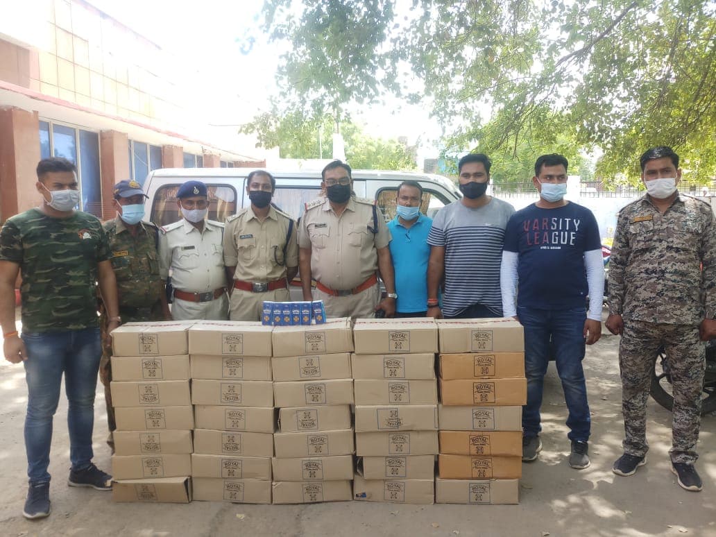 लाखों की अवैध शराब जब्त, एक आरोपी गिरफ्तार