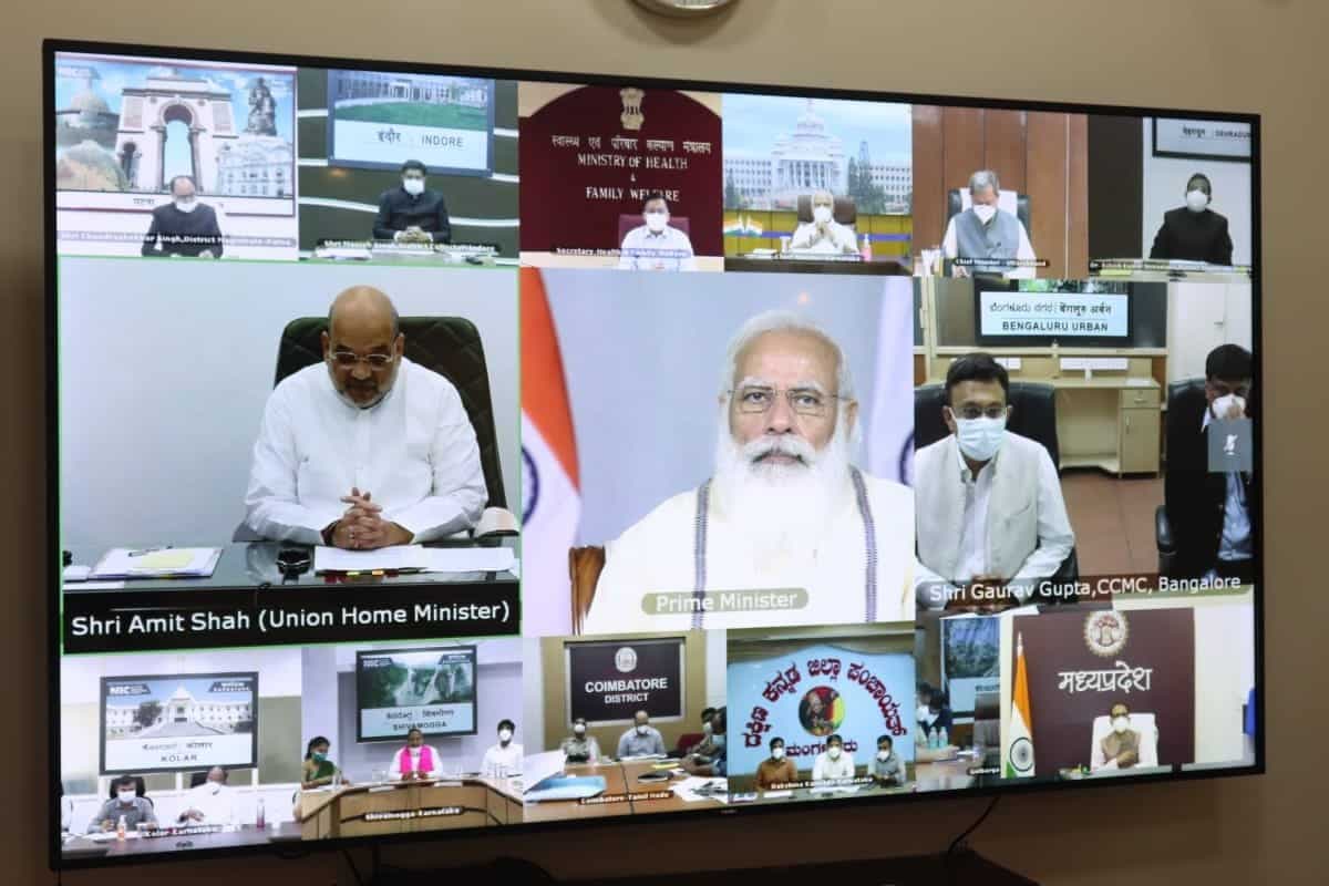 बैठक के बाद बोले पीएम मोदी – कोरोना के खिलाफ 3 बड़े हथियार को बनाएं संसाधन