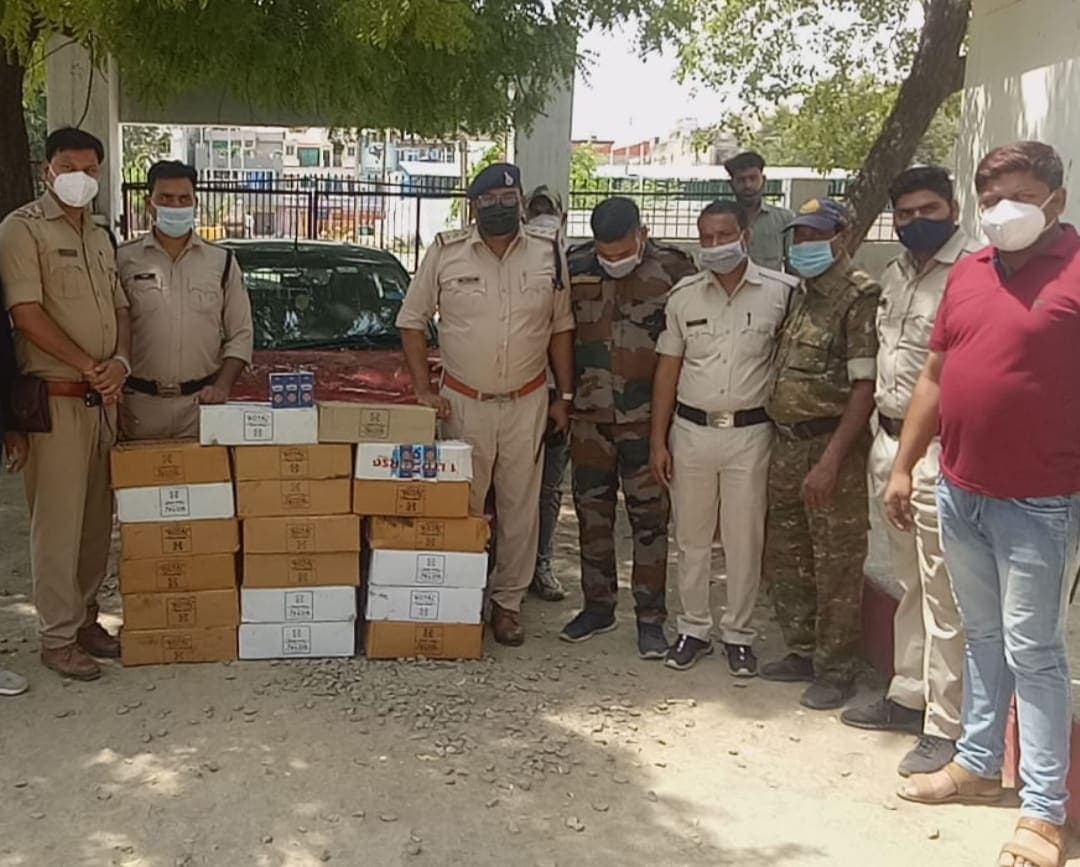 20 पेटी अवैध शराब जब्त, बाइक चोर और 5 जुआरी गिरफ्तार, कोतवाली पुलिस की कार्रवाई