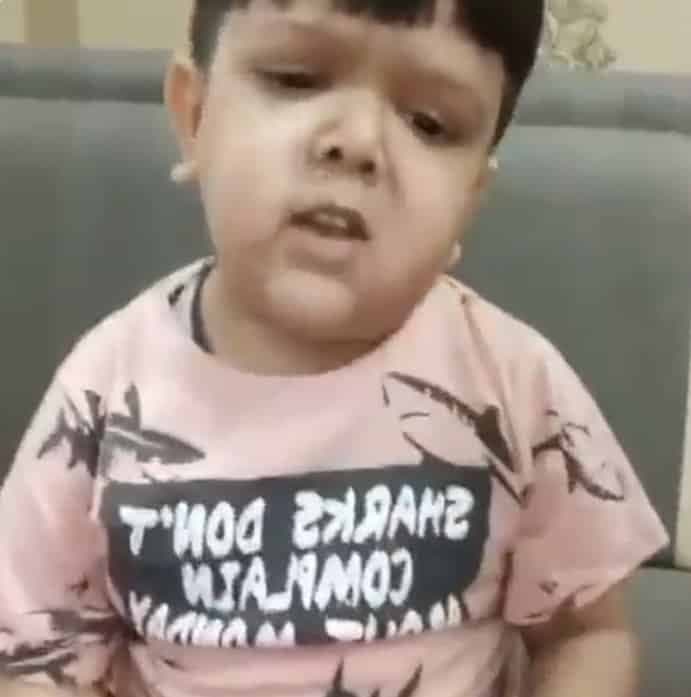 सोशल मीडिया पर बच्चे ने निकाली अपनी भड़ास, कहा- रोज वही लौकी टिंडे, देखिये वीडियो