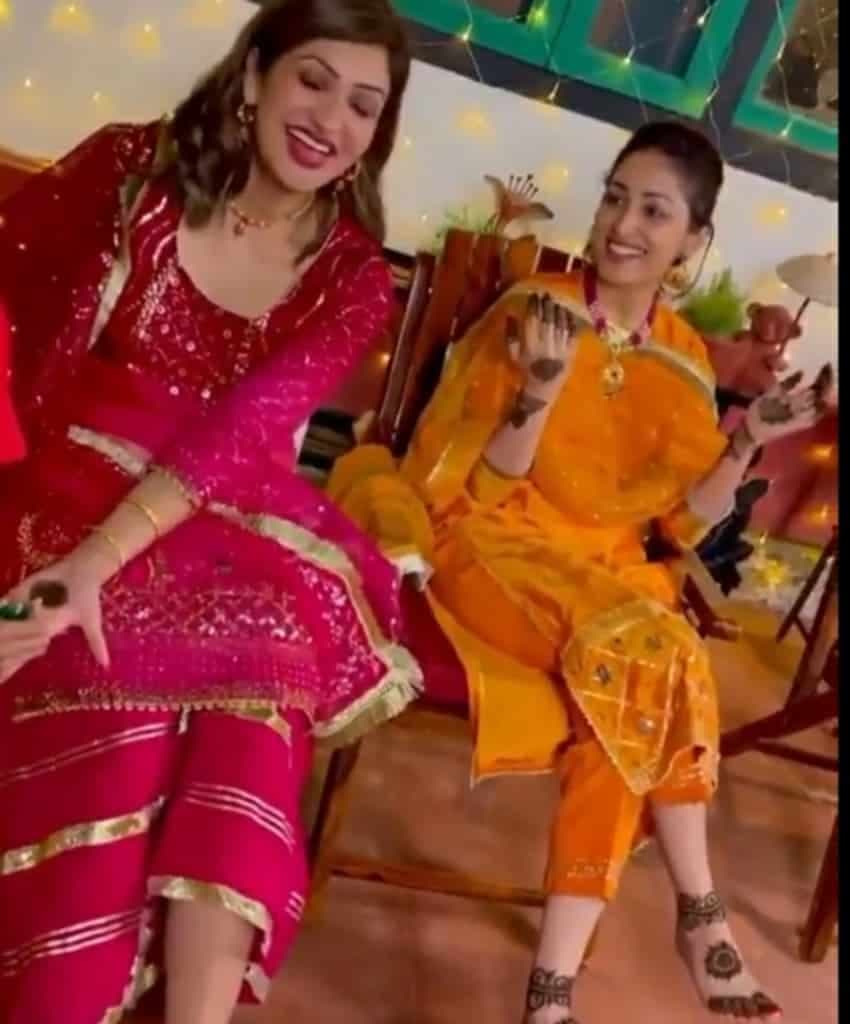 Video : Yami Gautam की मेहंदी सेरेमनी का वीडियो, मेहंदी रचाए बैठी है दुल्हन