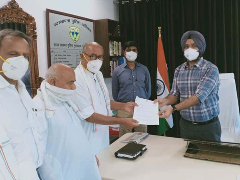 दिग्विजय सिंह पहुंचे साइबर सेल, ट्वीट को लेकर कही यह बात