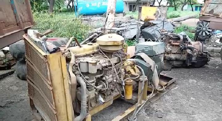 Jabalpur: कबाड़ खाने में क्राइम ब्रांच और पुलिस का छापा, लाखों का चोरी का माल जब्त, आरोपी फरार
