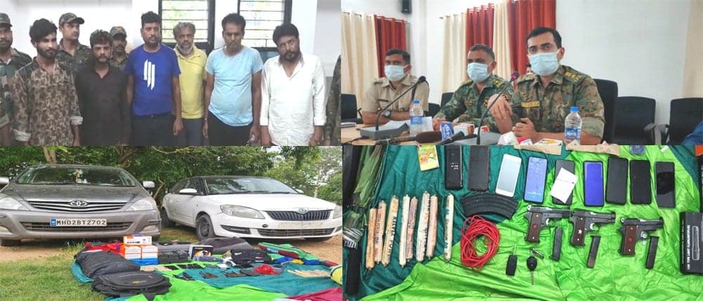 Balaghat : नक्सलियों को विस्फोटक और हथियार सप्लाई करने वाले गिरोह के 8 सदस्य गिरफ्तार, हो सकते है बड़े खुलासे