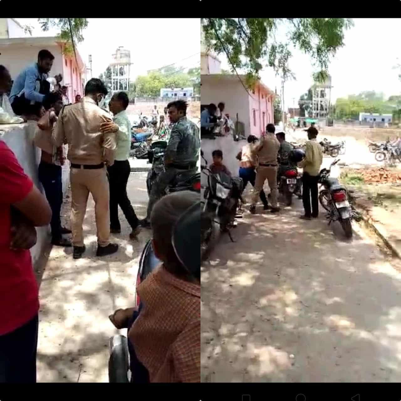 चीनोर पुलिस ने सरेआम की युवक की बेरहमी से पिटाई, वीडियो वायरल, यह है मामला