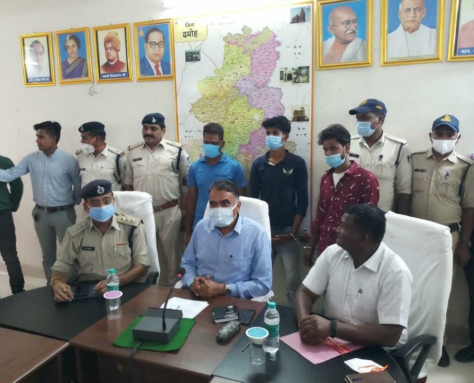 Damoh: अंधे कत्ल का पुलिस ने किया खुलासा, इस वजह से साले ने ही जीजा को उतारा था मौत के घाट