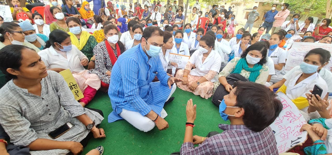 MP News: नर्सेस ने हड़ताल समाप्ति की घोषणा की, गुरुवार से लौटेंगी काम पर