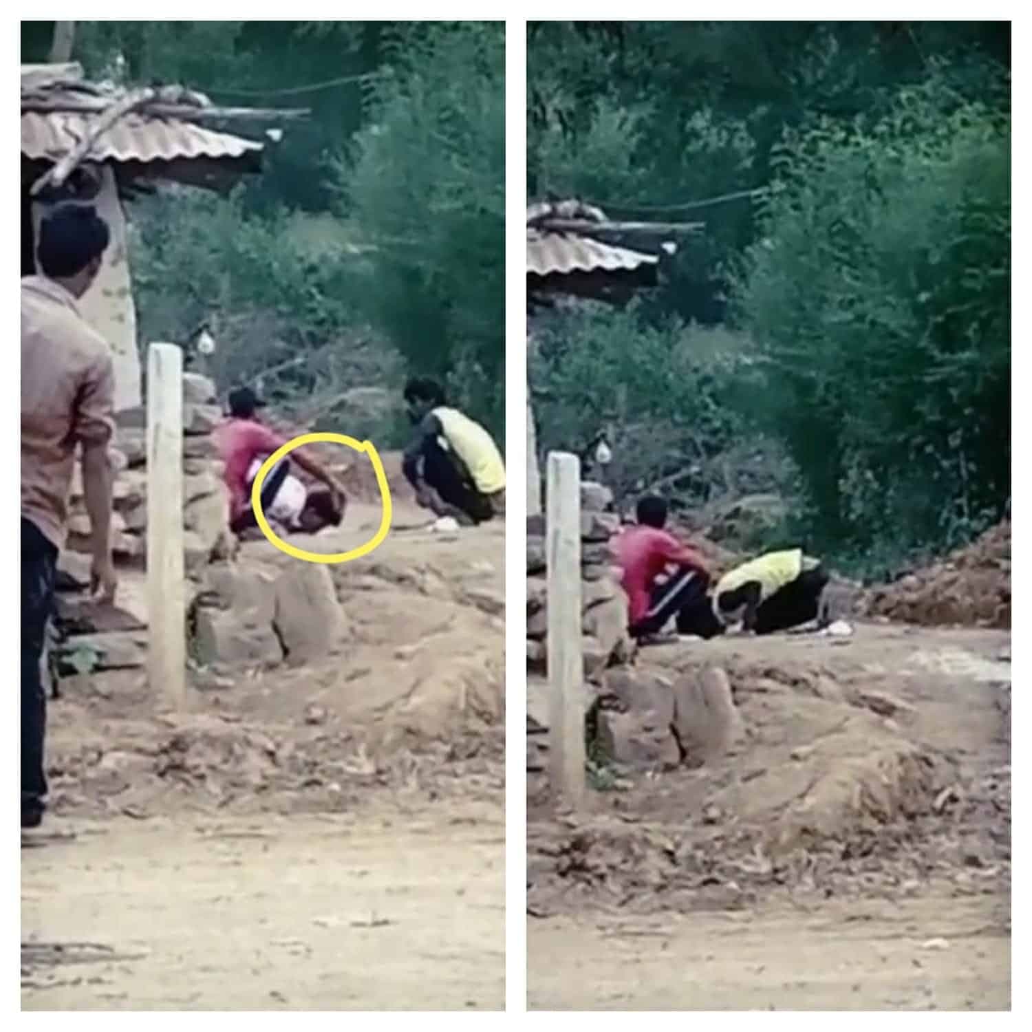 Video : सड़क पर गिर गई शराब तो जमीन को चाटने लगे शराबी युवक, वीडियो वायरल