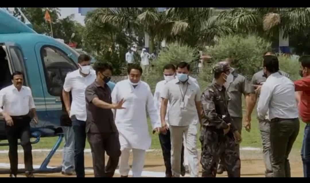 नेमावर केस में पीड़ित परिवार से मिलने पहुंचे पूर्व सीएम कमलनाथ