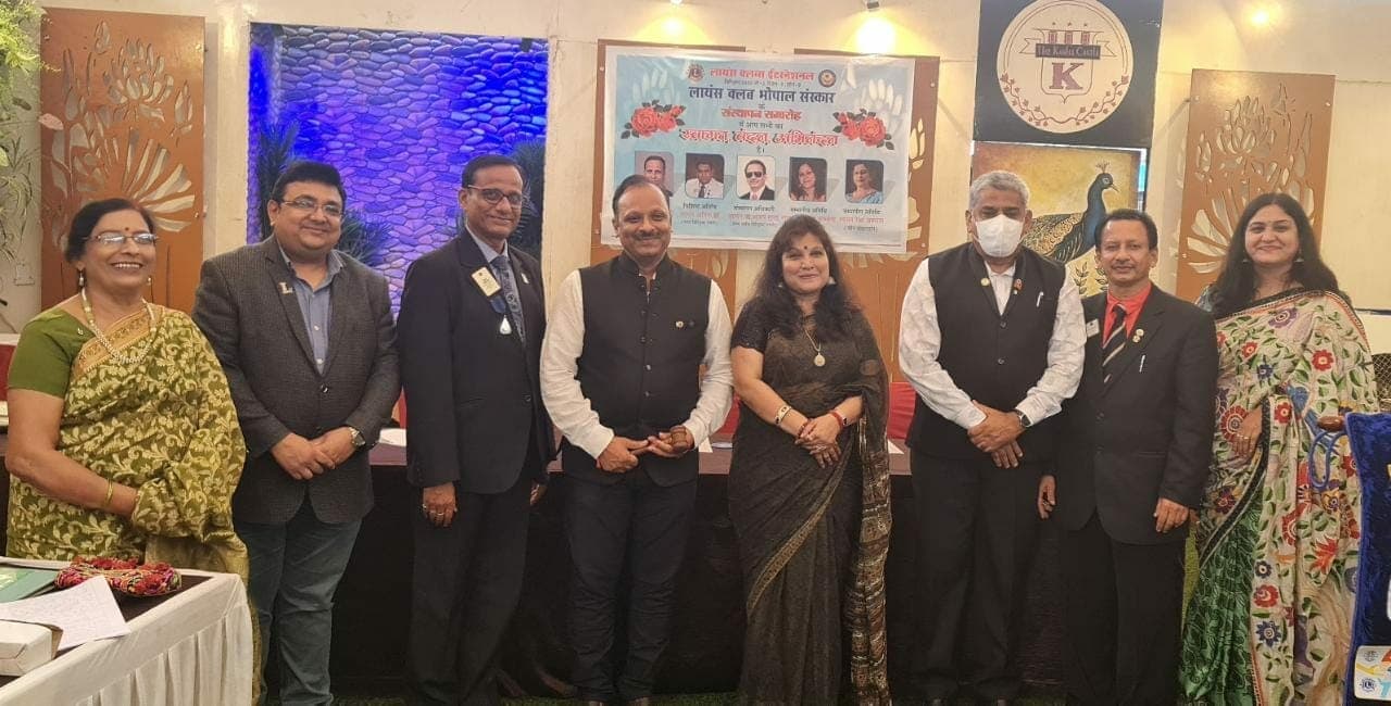 नितिन गर्ग बने लायंस क्लब भोपाल संस्कार के अध्यक्ष, शपथ ग्रहण कार्यक्रम सम्पन्न