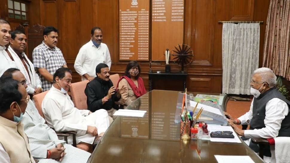 MP News: देर रात राज्यपाल से मिलने पहुंचे पीसीसी चीफ Kamalnath, की ये बड़ी मांग
