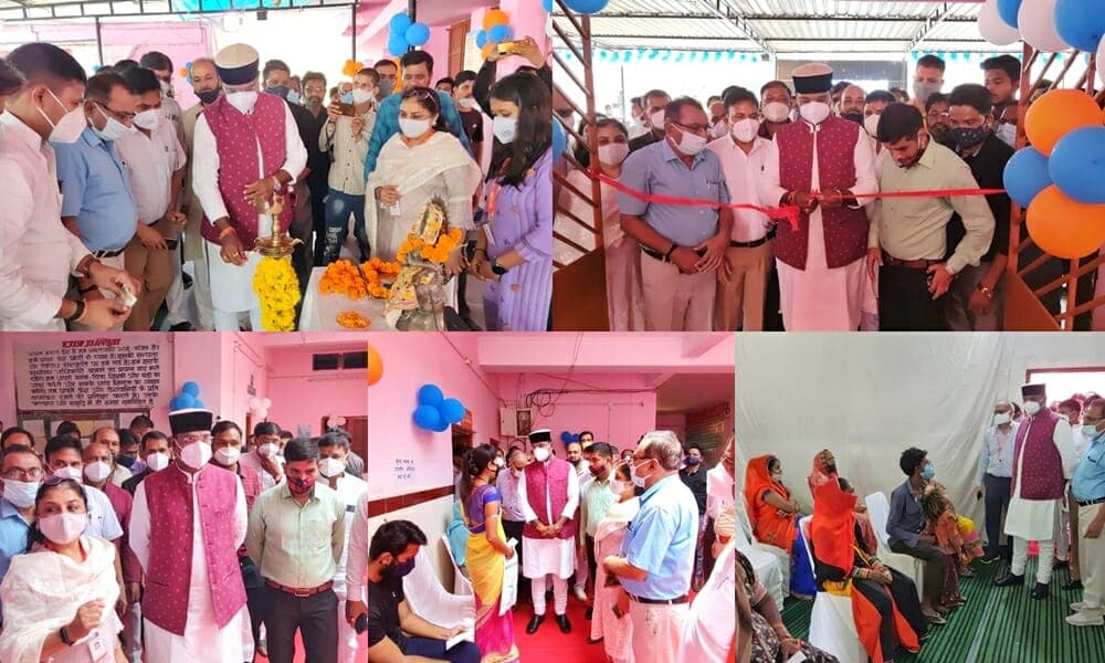 यहां खुला 24×7 चलने वाले वैक्सीनेशन सेंटर, विश्वास सारंग ने किया शुभारंभ