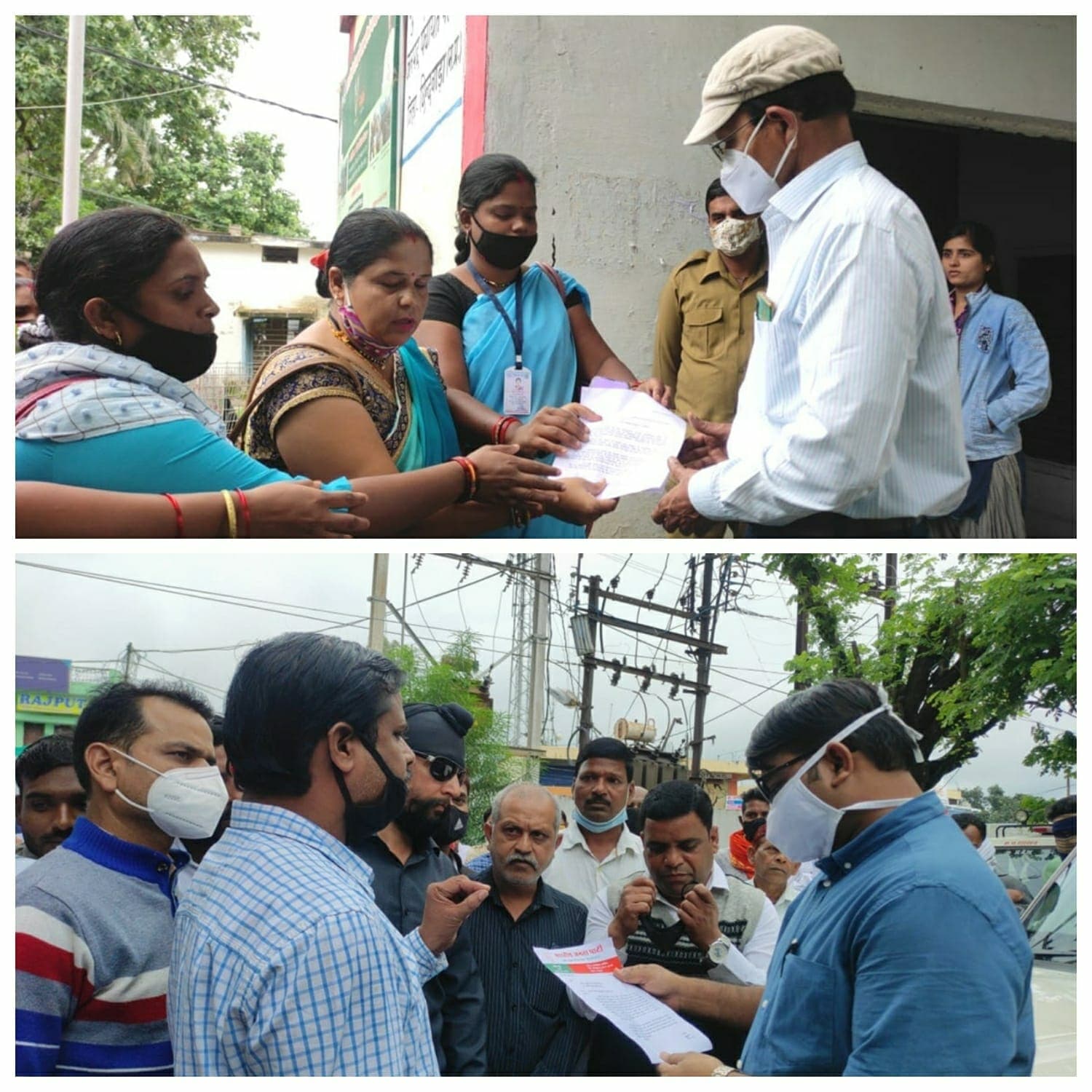 छिंदवाड़ा- स्व सहायता समूह की महिलाओं और बीजेपी कार्यकर्ताओं ने सौंपा ज्ञापन