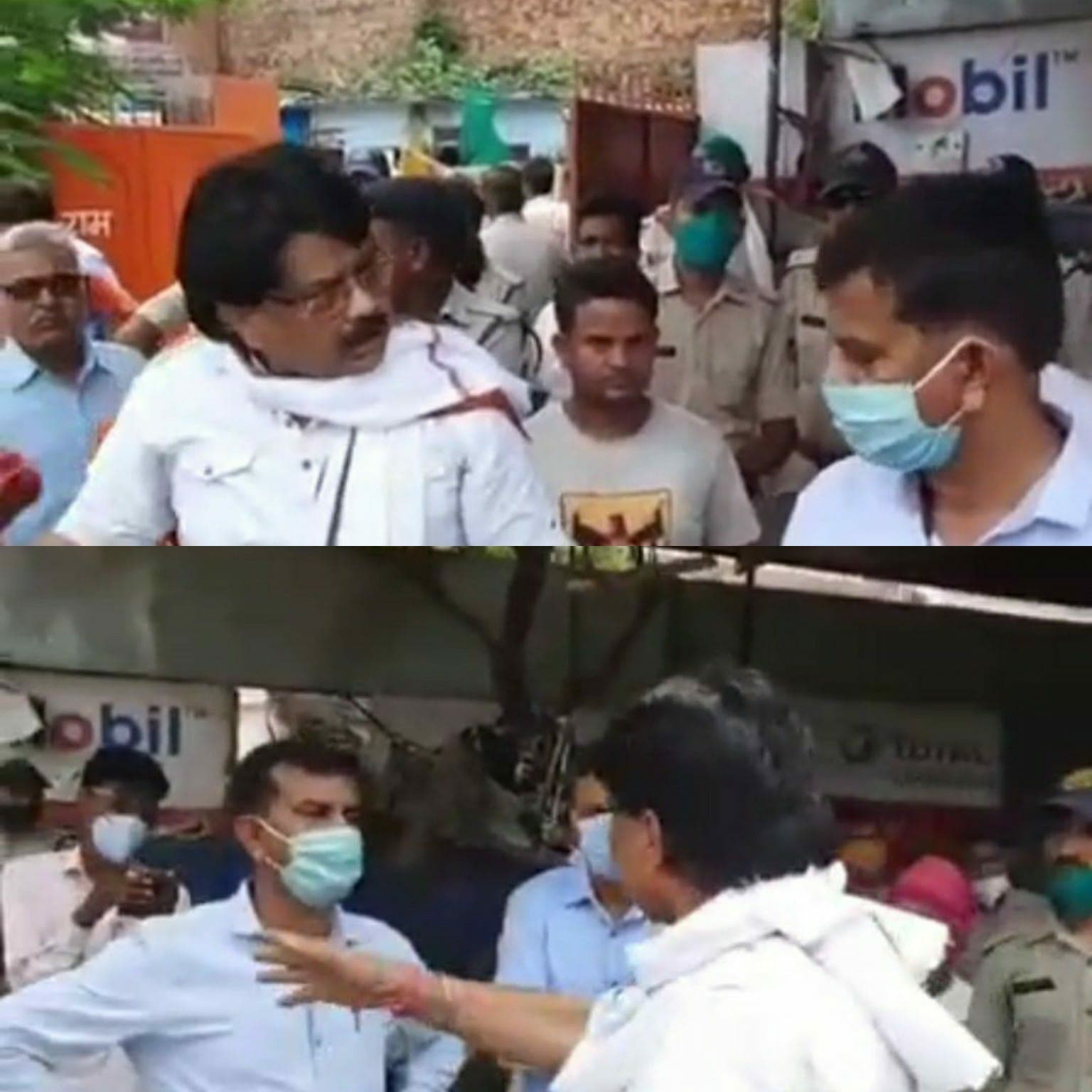 सरकारी जमीन से अतिक्रमण हटाने गए अफसरों पर बरसे कांग्रेस नेता, हमारी सरकार आएगी तो देख लेंगे
